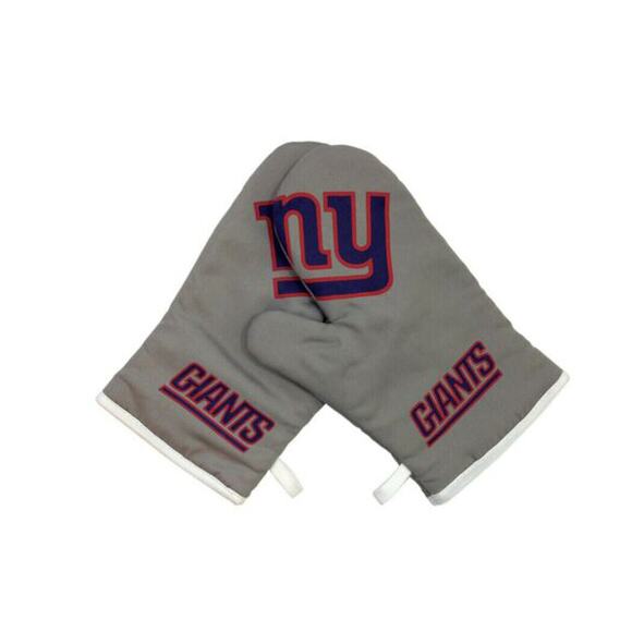 Crossover Oven Mitts - NY New York Giants NFL Football Pot Holders 2016 - Picture 1 of 3